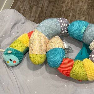 Infantino Multicolor Plush Caterpillar Toy